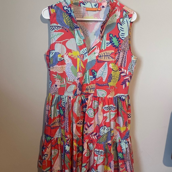 OLIPHANT Colorful Sleeveless Dress - Picture 1 of 4
